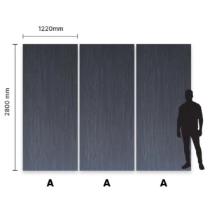 Płyta Węglowa WPC Dark Wood 280x122x0,5