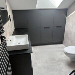 Panel Winylowy SPC -TAUPE CONCRETE 60x60x0,5cm - obrazek 4