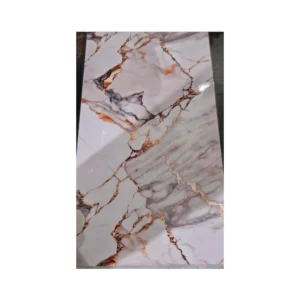 Płyta PVC Biało Złoty Marmur 280 cm x 122 cm - obrazek 6