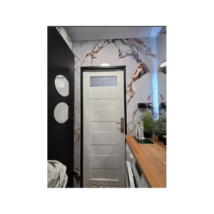 Płyta PVC Biało Złoty Marmur 280 cm x 122 cm - obrazek 3