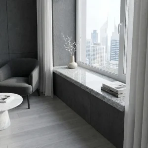 Parapet granitowy Bianco Crystal 3cm - obrazek 4