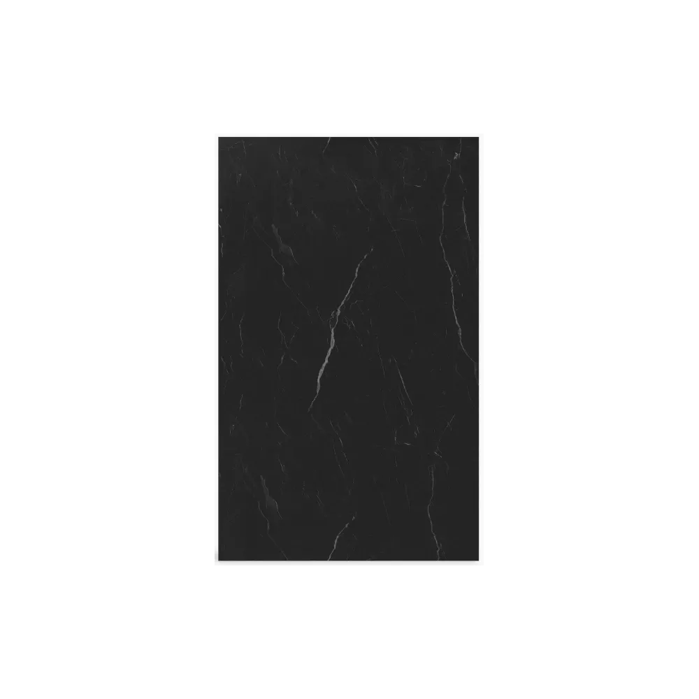 Płyta PVC Czarna Głębia Mat 280 cm x 122 cm z kamienia naturalnego do wykończenia wnętrz lub elewacji