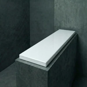 Parapet wewnętrzny aglomarmur - konglomerat marmurowy - White Pearl 3cm - Image 4