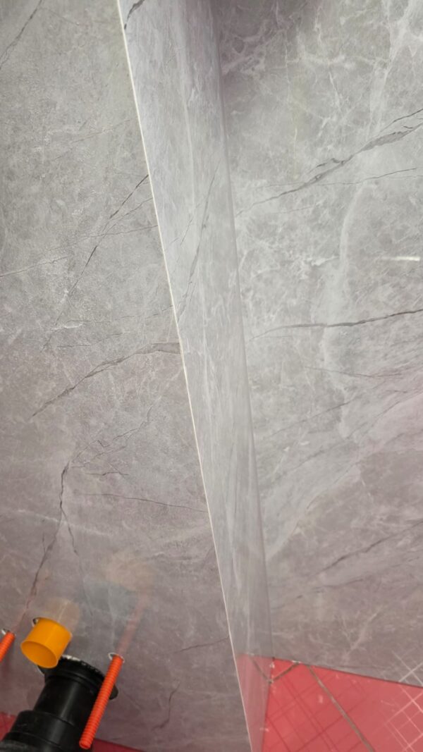 Płyta PVC Szary Marmur Połysk 280 cm x 122 cm — naturalny marmur, do aranżacji wnętrz