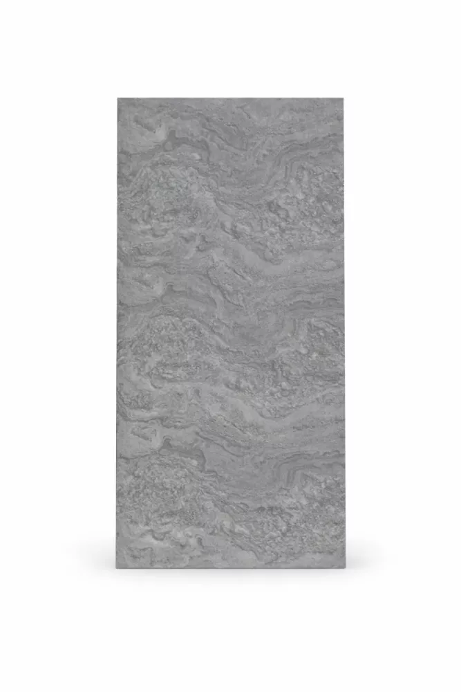 Płyta PVC Grey Cloud Mat 280 cm x 122 cm z kamienia naturalnego do wykończenia wnętrz lub elewacji