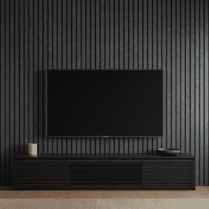 Lamel – Kamienny Panel Akustyczny Oslo Noir Gold 300×80×2 cm - obrazek 4