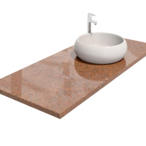 Parapet granitowy Bohus Red 5cm - obrazek 1