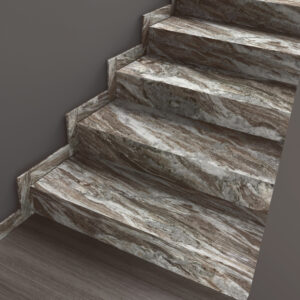 Parapet marmurowy Fantasy Brown Poler 2cm - obrazek 3