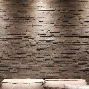 Panel kamienny Stackstone Silver Grey 60x15x1-2 cm - obrazek 4