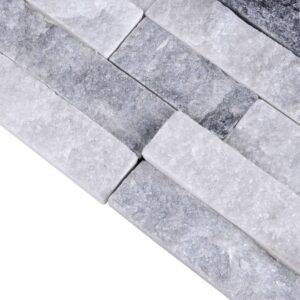Panel ścienny Kwarcyt Stackstone Cloud Grey 10x36x0,8-1,3 cm - obrazek 3