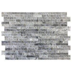 Panel ścienny Marmur Stackstone Cloudy Black 10x36x0,8-1,3 cm - obrazek 4