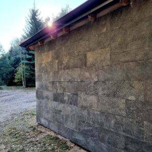 Płytki kwarcyt Silver Grey naturalny 60x30x1,2 cm - obrazek 4