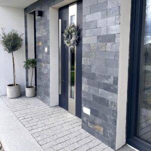 Płytki Łupek Black Slate naturalny 10x30x0,8-1,3 cm - obrazek 4