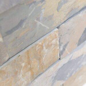 Płytki Łupek California Gold naturalny 10x30x0,8-1,3 cm - obrazek 7