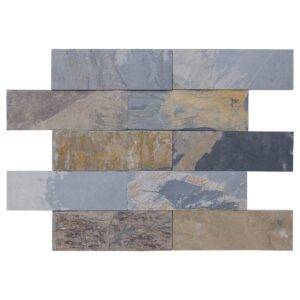 Płytki Łupek California Gold naturalny 10x30x0,8-1,3 cm - obrazek 6