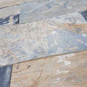 Płytki Łupek California Gold naturalny 10x30x0,8-1,3 cm - obrazek 4