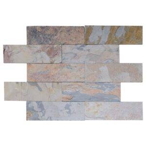 Płytki Łupek Indian Autumn naturalny 10x30x0,8-1,3 cm - obrazek 4