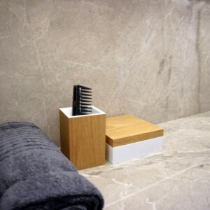 Płytki Marmurowe Atlantic Grey polerowane 40,6x61x1,2 cm - obrazek 8