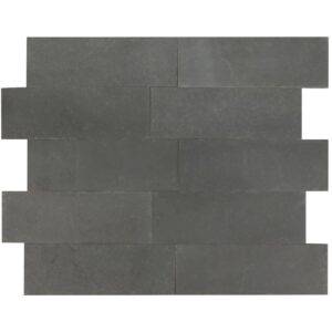 Płytki wapień Chittor Black naturalny 30x10x1-1,3 cm - obrazek 4