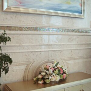 Płytki Wapień Emelas Beige polerowany 61x30,5x1,2 cm - obrazek 6