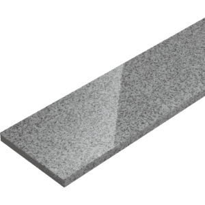 Podstopień granitowy G603 New Bianco Cristal polerowany 150x16,5x2 cm - obrazek 4