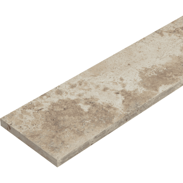 Podstopień trawertynowy Silver Ash szlifowany 135×16,5×2 cm w ofercie kamienia naturalnego Kamień Ekspert