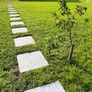 Stopień wapienny L828 Blue Limestone płomieniowany 150x33x3 cm - obrazek 6