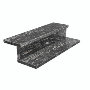 Parapet granitowy Titanium Silver 3cm - obrazek 4