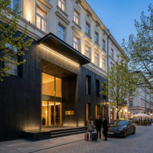 Panel ścienny kwarcowy mineral GRIDO czarny 3000×1200 mm - obrazek 5