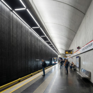 Panel ścienny kwarcowy mineral GRIDO czarny 3000×1200 mm - obrazek 6