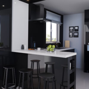 konglomerat kwarcowy Crystal White 2cm - obrazek 4