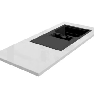 konglomerat kwarcowy Crystal White 2cm - obrazek 3