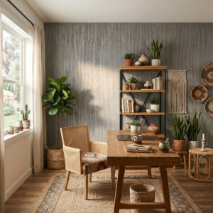 Kamień elastyczny 3D kwarcowy mineral LINOX szary 3000×1200 mm Panel ścienny - obrazek 3