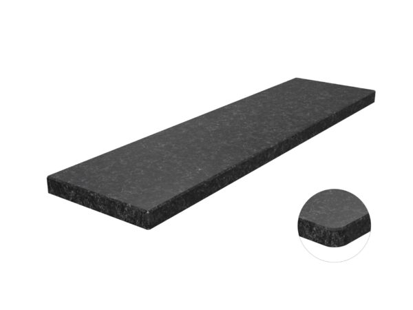 Parapet granitowy Black Antracite 2cm Satyna Parapet granitowy Black Antracite 2cm Satyna — Naturalny granit, wewnątrz i na zewnątrz budynków