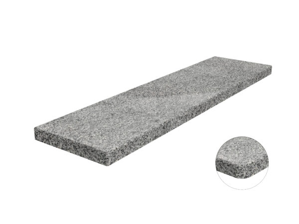 Parapet granitowy Crystal Dark 2cm — Naturalny granit, wewnątrz i na zewnątrz budynków