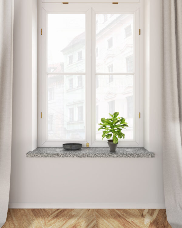 Parapet granitowy Crystal Dark 2cm — Naturalny granit, wewnątrz i na zewnątrz budynków