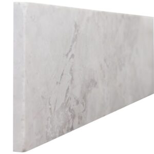 Cegiełki Marmurowe Royal White Bębnowane 30,5x10x1 cm - obrazek 3