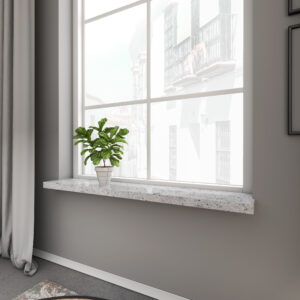 Parapet granitowy Kashmir White 2cm - obrazek 6