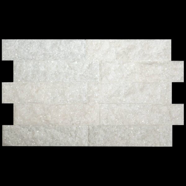 Płytka marmur Crystal White 30×7,5×1,5 cm — Naturalny marmur, na zewnątrz i wewnątrz