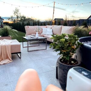 Płytki Granit G603 New Bianco Cristal płomieniowany 120x30x3 cm - obrazek 11