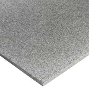 Płytki Granit G603 New Bianco Cristal płomieniowany 60x60x1,5 cm — Naturalny granit, głównie na zewnątrz budynków