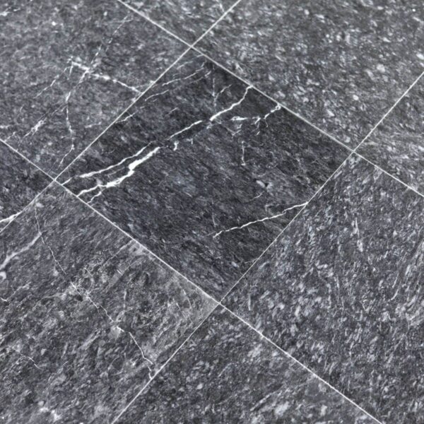 Płytki Marmur Black Marble polerowany 30,5×30,5×1 cm — Naturalny marmur, wewnątrz