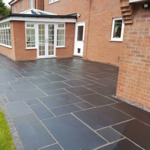 Płytki Wapień Kadappa Black naturalne 90x60x2 cm - obrazek 10