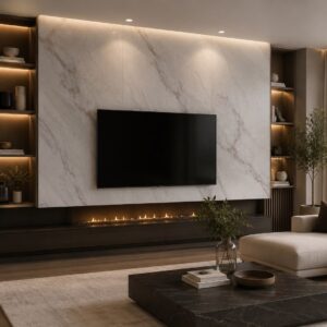 Płyta mineralna Marmo Luna 280x120x0,3 Strukturalna - obrazek 5