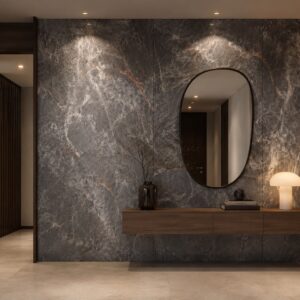 Płyta mineralna Marmo Ombra 280x120x0,3 Strukturalna - obrazek 4