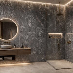 Płyta mineralna Marmo Ombra 280x120x0,3 Strukturalna - obrazek 7